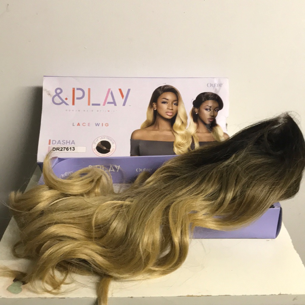 & Play Dasha Human Hair Optimization Lace Wig